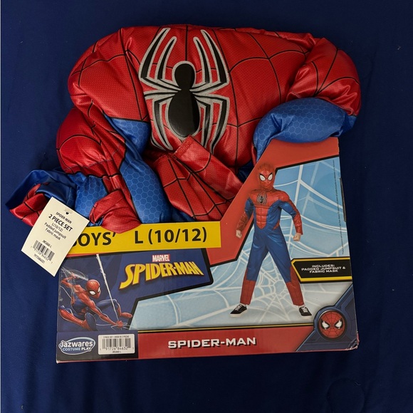 Marvel Spider-Man Kids Costume - Red, Blue, and Black - Picture 2 of 3